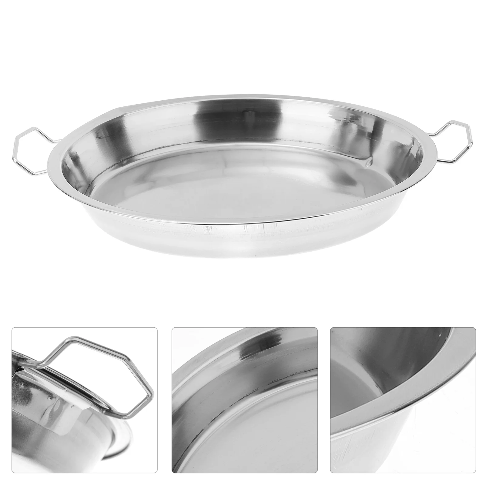 Plate Steel Stainless Tray Steaming Pan Steamer Round Noodle Steamed Serving Rice Dish Potrack Cake Metalcold Steam Platter
Plate Steel Stainless Tray Steaming Pan Steamer Round Noodle Steamed Serving Rice Dish Potrack Cake Metalcold Steam Platter