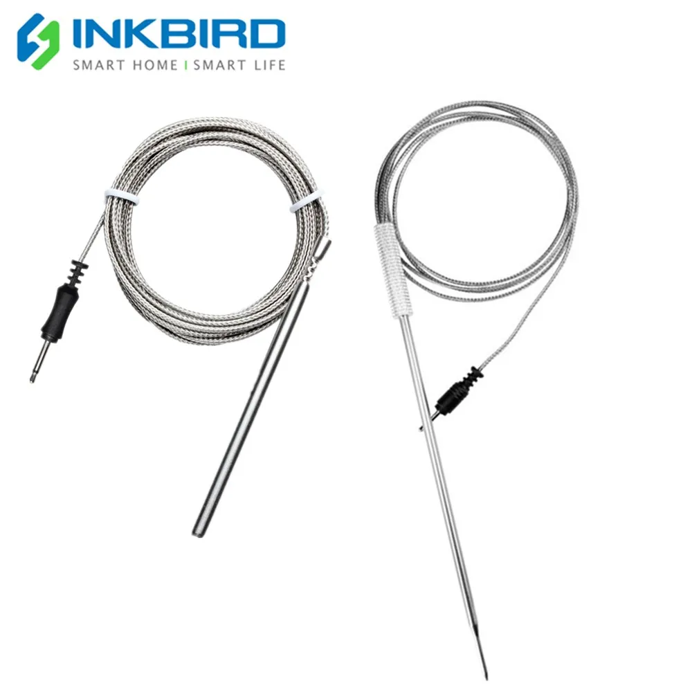 Inkbird Oven Meat BBQ Stainless Steel Probe for BBQ Wireless Digital Sensor Thermometer Cable Probe for IBT-6XS/IBT-4XS
Inkbird Oven Meat BBQ Stainless Steel Probe for BBQ Wireless Digital Sensor Thermometer Cable Probe for IBT-6XS/IBT-4XS