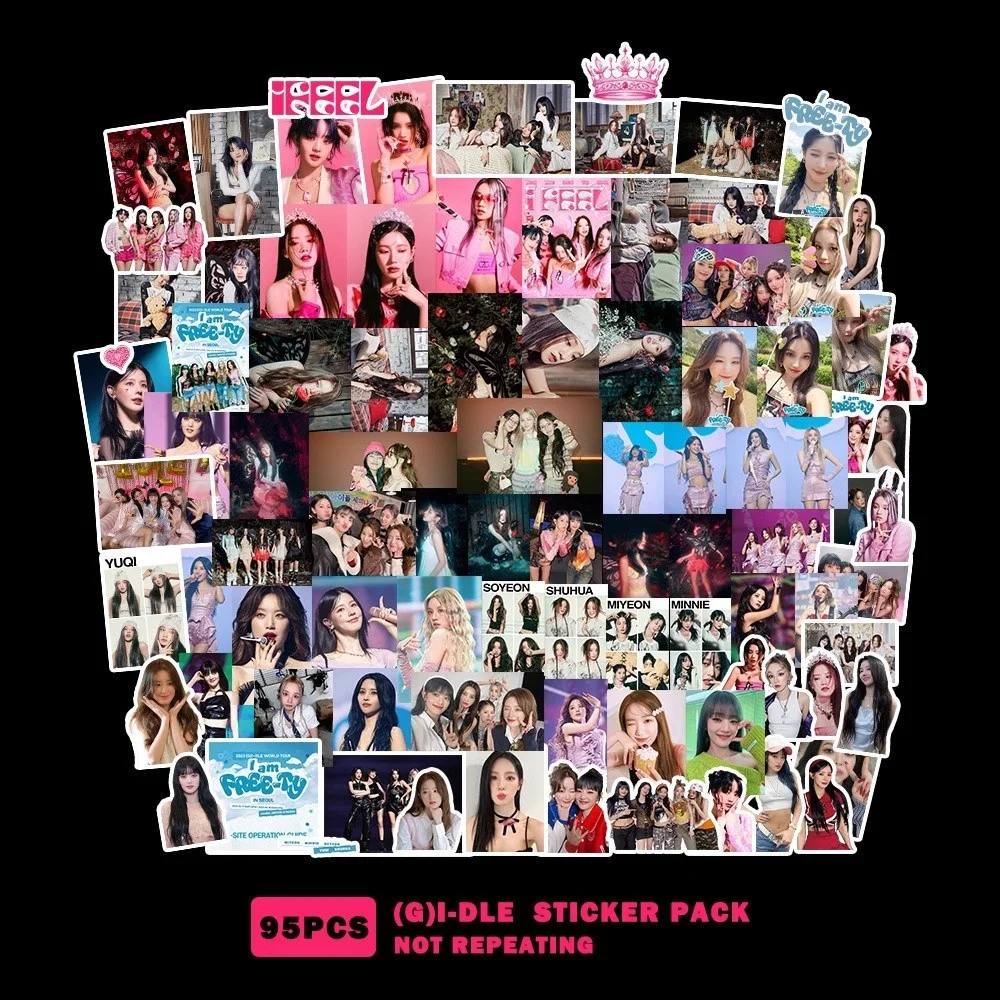 95Pcs/ Set (G) I-DLE Photo Stickers I FEEL I am FREE-TY Album GIDLE Yuqi Printed Photo Card LOMO Card Print Photo Girl Gift KPOP
95Pcs/ Set (G) I-DLE Photo Stickers I FEEL I am FREE-TY Album GIDLE Yuqi Printed Photo Card LOMO Card Print Photo Girl Gift KPOP