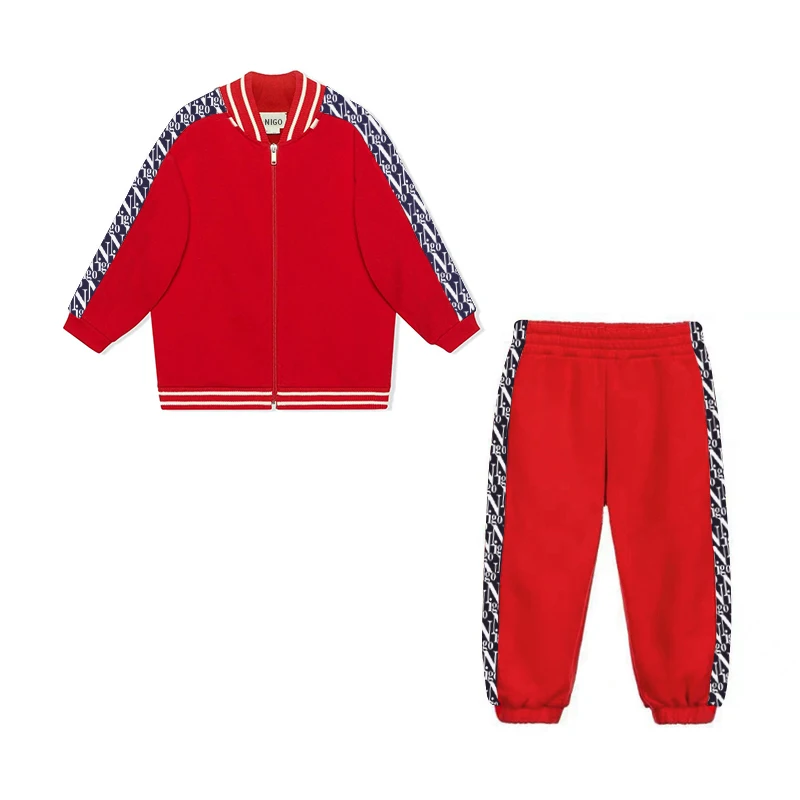 NIGO Children's 3-14 Years Old Stand Collar Zip Top Jogger Pants Suit #nigo36879
NIGO Children's 3-14 Years Old Stand Collar Zip Top Jogger Pants Suit #nigo36879