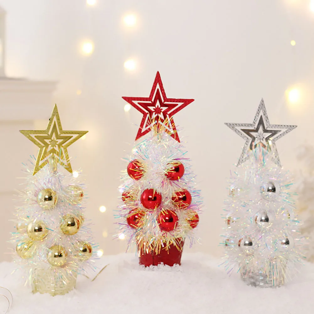 Artificial Christmas Tree Tabletop Ornaments Top Five-pointed Star Xmas Tree Decor 2024 New Year Navidad Home Decor Natal Noel
Artificial Christmas Tree Tabletop Ornaments Top Five-pointed Star Xmas Tree Decor 2024 New Year Navidad Home Decor Natal Noel