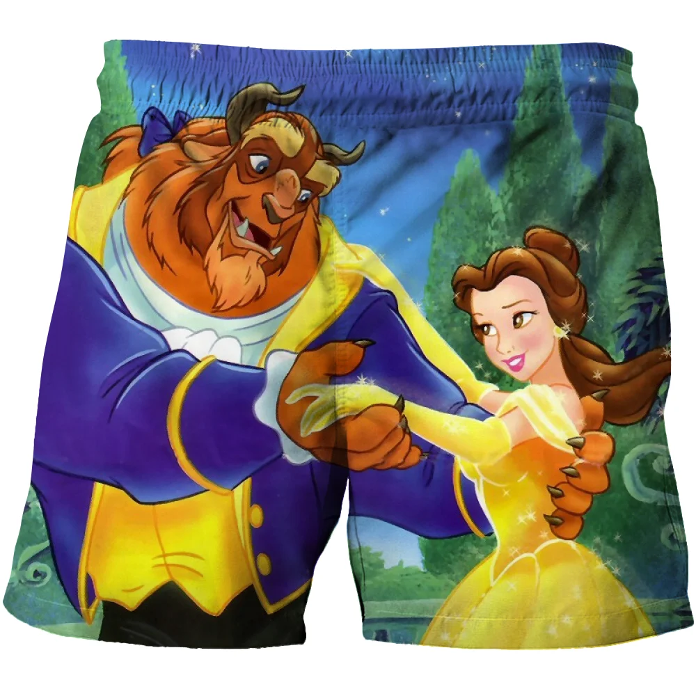 Disney Cartoon Comic Baby Costume Beauty and Beast Children's Shorts 3D Printing Fashion Boys and Girls General Beach Pants
Disney Cartoon Comic Baby Costume Beauty and Beast Children's Shorts 3D Printing Fashion Boys and Girls General Beach Pants