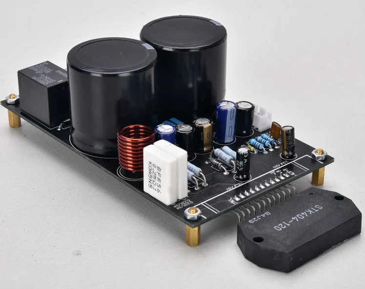 BRZHIFI Audio New Stock Late High-power Thick Film STK404-120 Audiophile Grade Mono Power Amplifier Board
BRZHIFI Audio New Stock Late High-power Thick Film STK404-120 Audiophile Grade Mono Power Amplifier Board