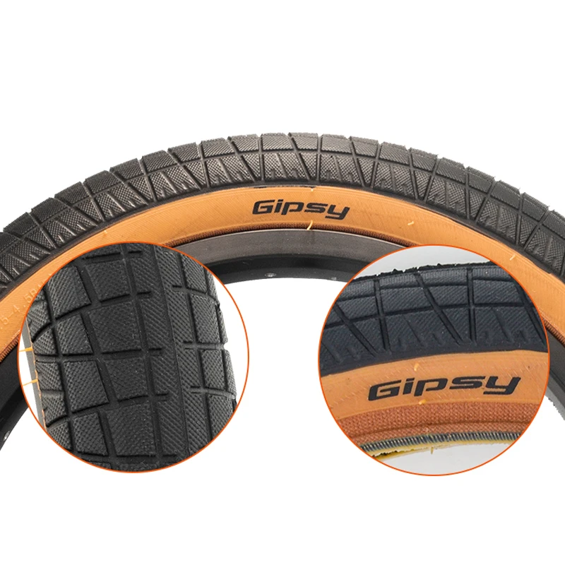 INNOVA Gipsy 16x2.1 Small Wheel Bicycle Tire 54-305 35-55PSI 60PTI MTB Brown Edge Kids Folding Bicycle Anti-slip Tire
INNOVA Gipsy 16x2.1 Small Wheel Bicycle Tire 54-305 35-55PSI 60PTI MTB Brown Edge Kids Folding Bicycle Anti-slip Tire