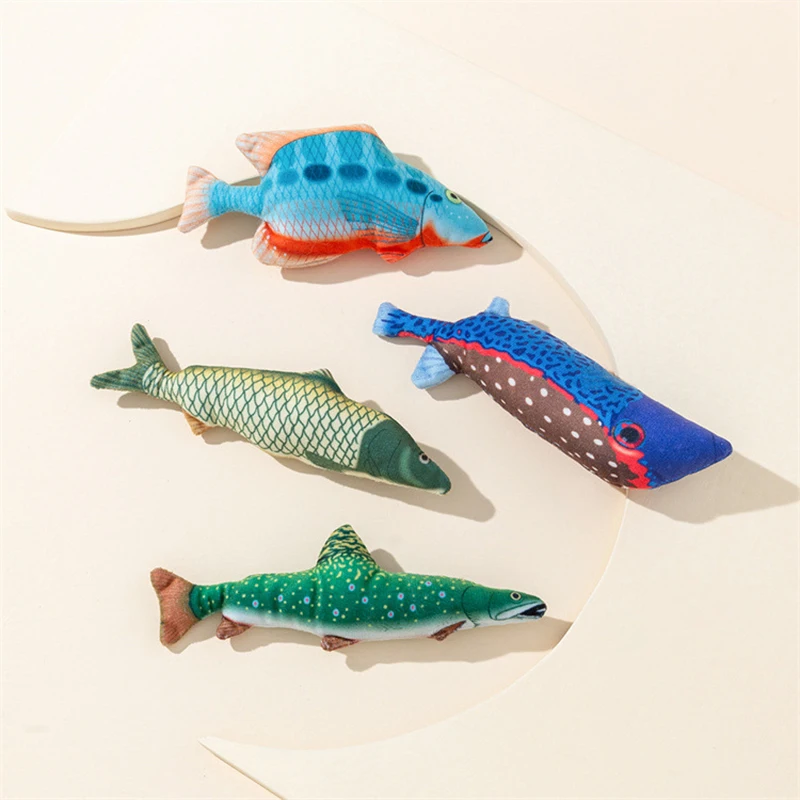 Simulation Fish Cat Toys Funny Soft Plush Abyssal Fish Catnip Toy Cats Scratch Bite Resistance Interactive Clean Teeth Pet Toys
Simulation Fish Cat Toys Funny Soft Plush Abyssal Fish Catnip Toy Cats Scratch Bite Resistance Interactive Clean Teeth Pet Toys