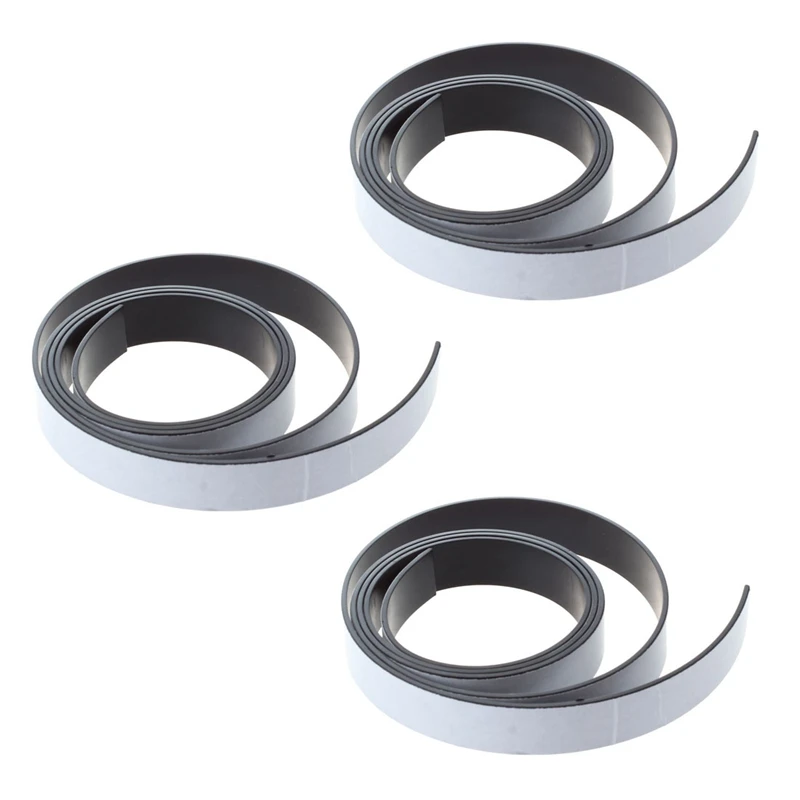3pcs 1M Ribbon Magnet Magnetic Flexible Roller Strip Magnet Adhesive Strip 10X1.5mm
3pcs 1M Ribbon Magnet Magnetic Flexible Roller Strip Magnet Adhesive Strip 10X1.5mm