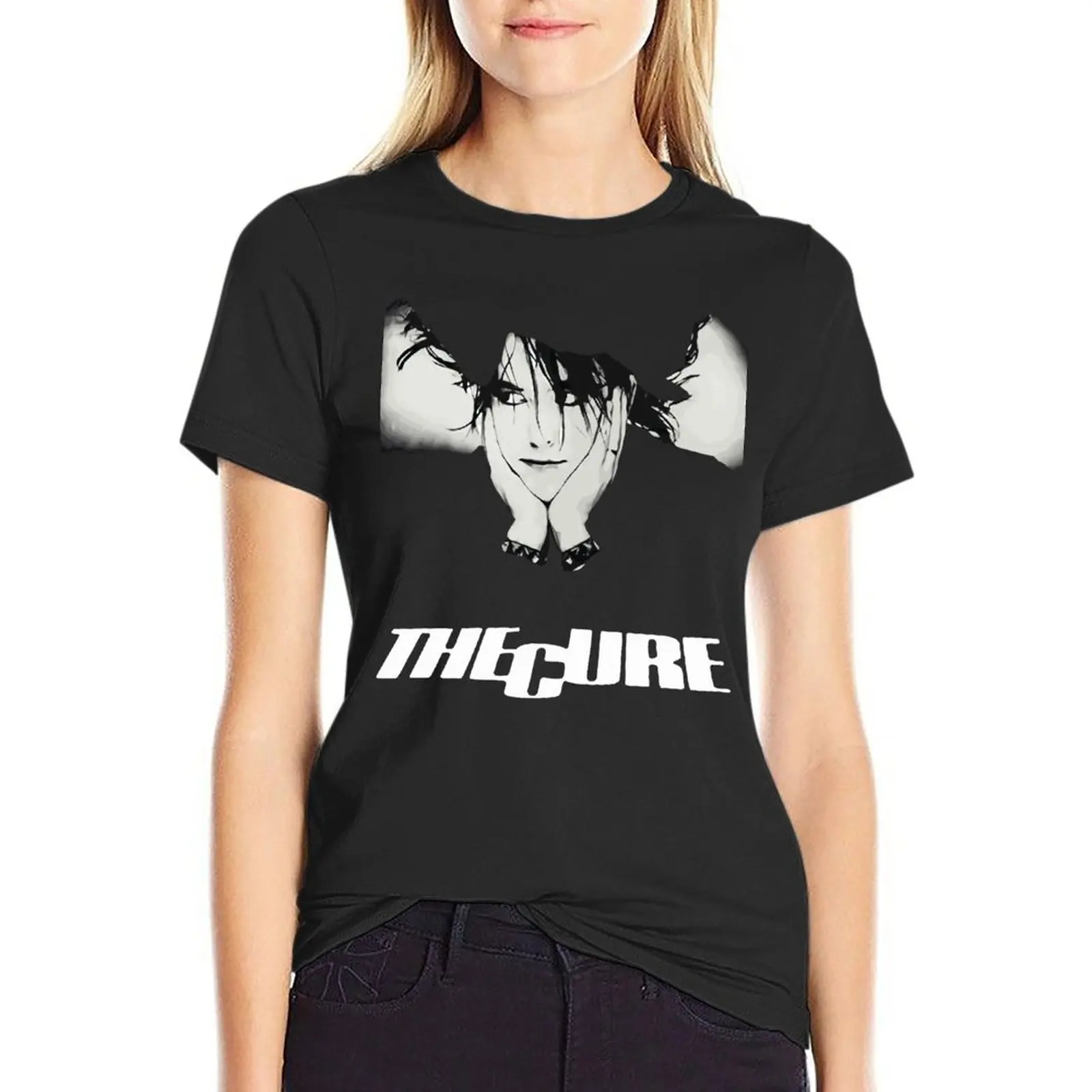 Футболка большого размера с надписью The Cure пятница I In Love Hard Rock Band, женская одежда в стиле Харадзюку, женские топы с коротким рукавом, футболка
Футболка большого размера с надписью The Cure пятница I In Love Hard Rock Band, женская одежда в стиле Харадзюку, женские топы с коротким рукавом, футболка