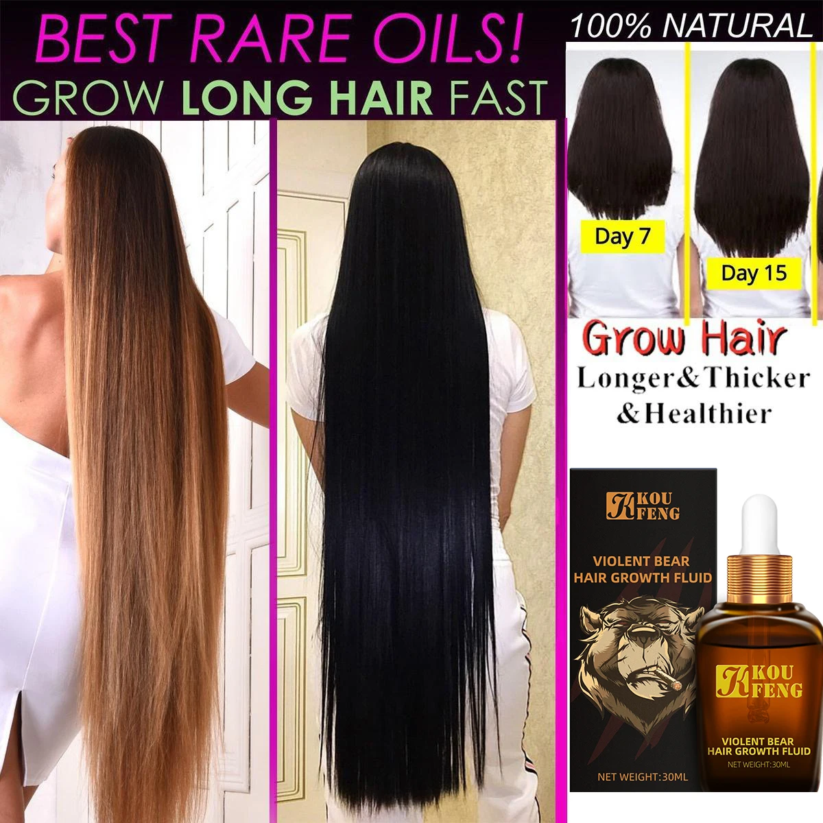Hair Growth Serum Oil Fast Hair Regrowth Treatment Baldness Hereditary Hair Loss Postpartum Hair Loss Seborrheic Hair Loss
Hair Growth Serum Oil Fast Hair Regrowth Treatment Baldness Hereditary Hair Loss Postpartum Hair Loss Seborrheic Hair Loss