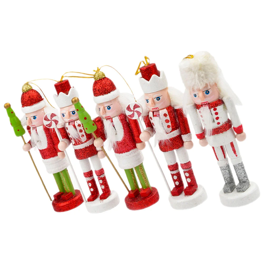 5pcs Nutcracker Soldier Decorations Xmas Nutcrackers Ornaments Tree Pendants
5pcs Nutcracker Soldier Decorations Xmas Nutcrackers Ornaments Tree Pendants