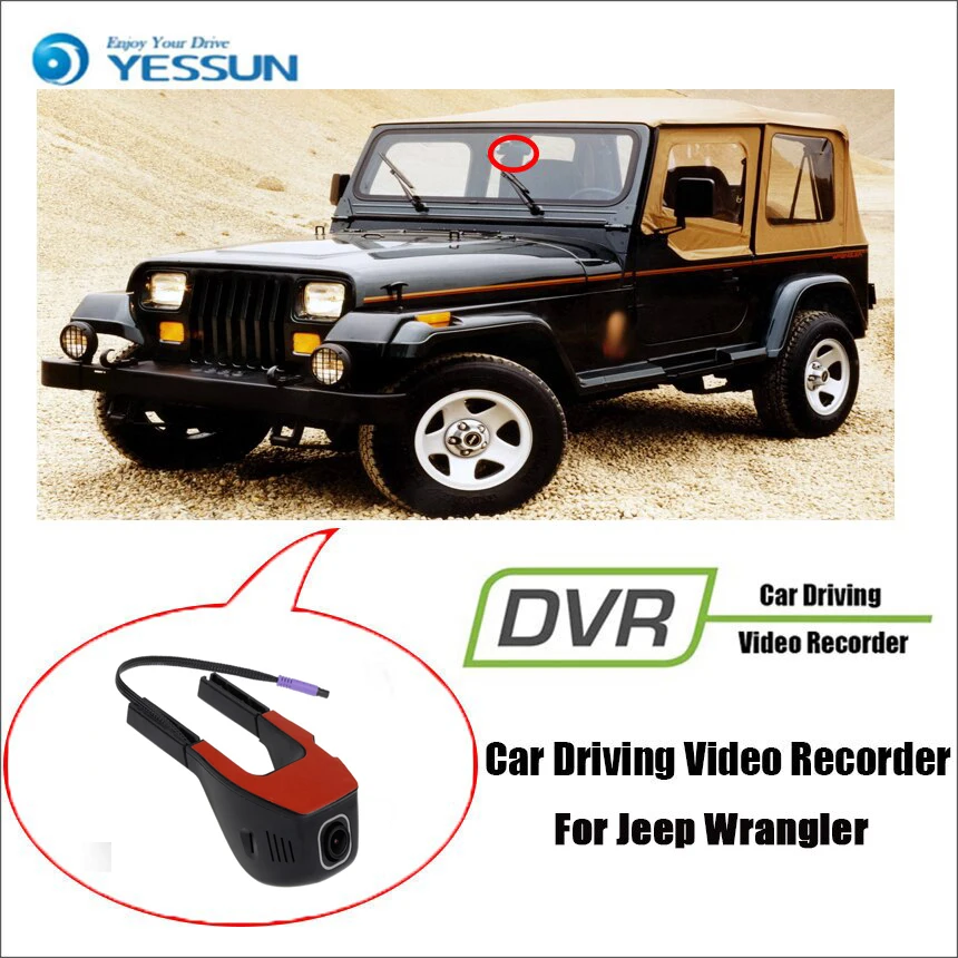 Видеорегистратор YESSUN для Jeep Wrangler, видеорегистратор для вождения автомобиля, миниатюрное управление через приложение, Wi-Fi, камера FHD 1080P, виде...
Видеорегистратор YESSUN для Jeep Wrangler, видеорегистратор для вождения автомобиля, миниатюрное управление через приложение, Wi-Fi, камера FHD 1080P, виде...