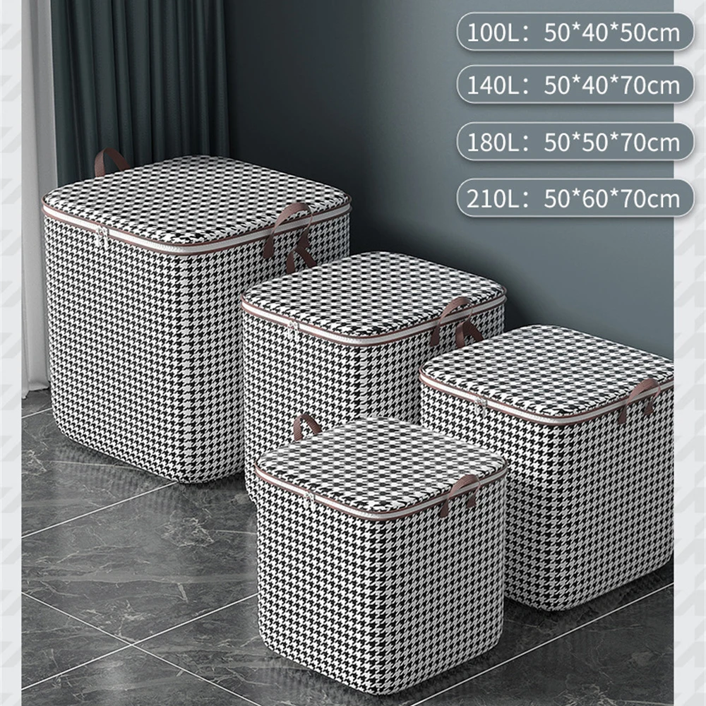 With Lids Quilt Bins Container Houseware Clothes Organizers Space Saving Bag Large Capacity Multi-functional Storage
With Lids Quilt Bins Container Houseware Clothes Organizers Space Saving Bag Large Capacity Multi-functional Storage