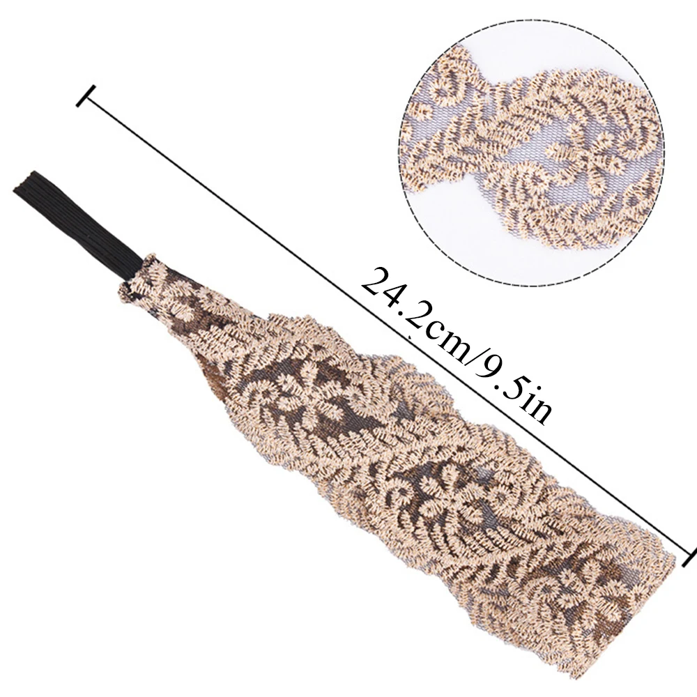 Women Hollow-out Lace Headband Elegant Elastic Hair Band Wide-brimmed Floral Hairband Handmade Hair Accessories For Girl Vinatge
Women Hollow-out Lace Headband Elegant Elastic Hair Band Wide-brimmed Floral Hairband Handmade Hair Accessories For Girl Vinatge