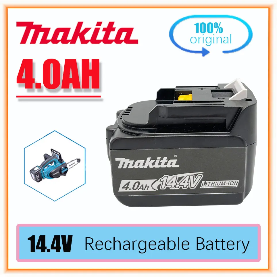 Makita rechargeable battery for LED indicator BL1430 BL1415 BL1440 196875-4 194558-0 195444-8 3.0AH 4.0Ah 5.0AH 6.0Ah 14.4V
Makita rechargeable battery for LED indicator BL1430 BL1415 BL1440 196875-4 194558-0 195444-8 3.0AH 4.0Ah 5.0AH 6.0Ah 14.4V