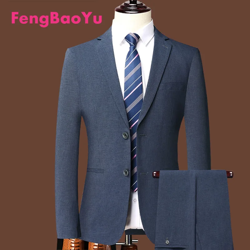 Fengbaoyu City Simple Men Business Suit Spring Autumn Light Luxury Professional Tooling Groom Best Man Wedding Dress Two Pieces
Fengbaoyu City Simple Men Business Suit Spring Autumn Light Luxury Professional Tooling Groom Best Man Wedding Dress Two Pieces