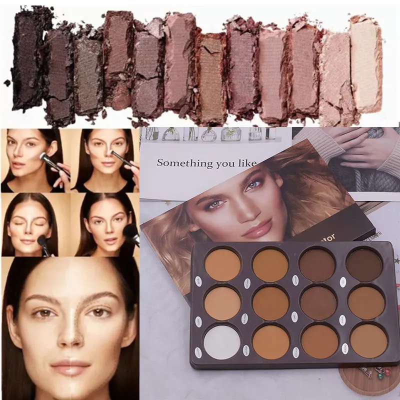 12 Colors Matte Contour Palette Eyeshadow Highlight Face Bronzer Waterproof Durable Multiple Use In One Plate Cosmetics
12 Colors Matte Contour Palette Eyeshadow Highlight Face Bronzer Waterproof Durable Multiple Use In One Plate Cosmetics