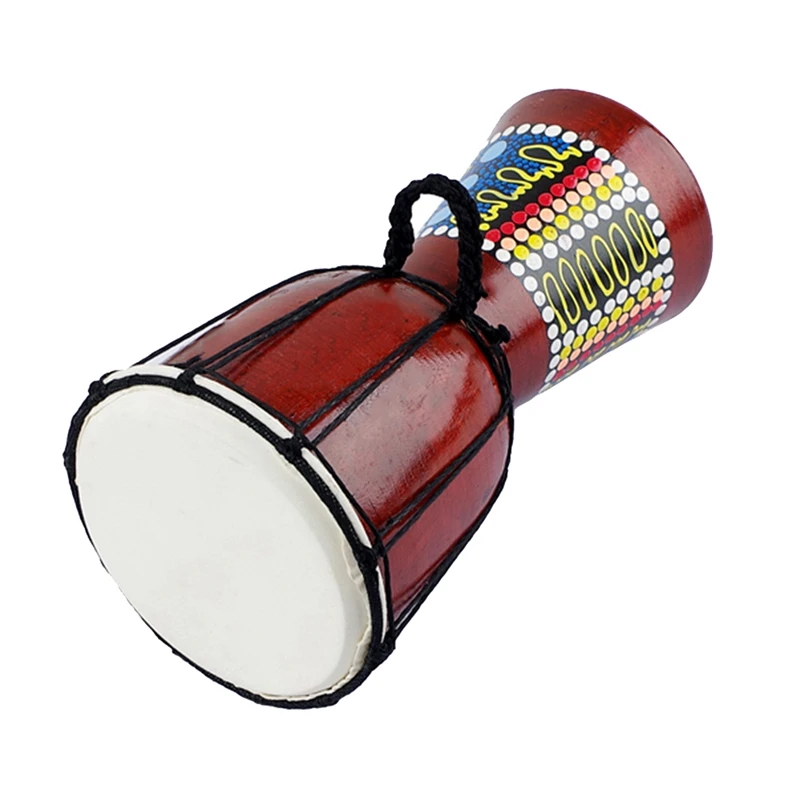 

5-дюймовый профессиональный Африканский Djembe барабан, хороший звук, перкуссионный музыкальный инструмент, ручной барабан, Африканский барабан