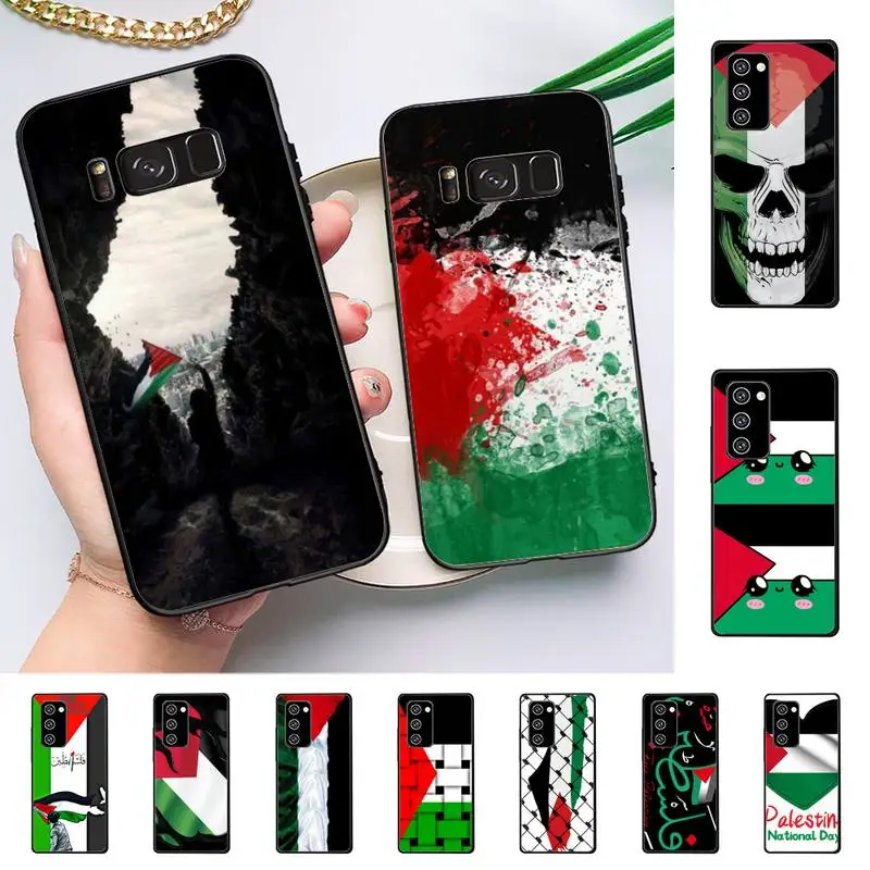 

Palestine Flag Phone Case for Samsung Note 5 7 8 9 10 20 pro plus lite ultra A21 12 72