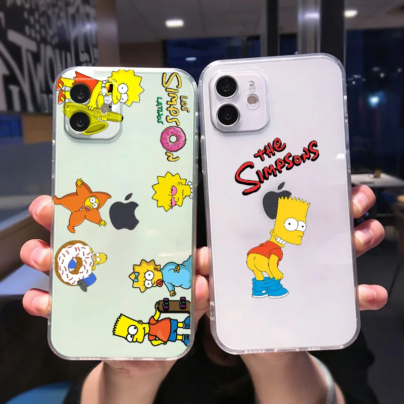 he Simpsons Anime Phone Case For Apple iPhone 14 13 12 11 mini XS XR X Pro Max 8 7 6S 6 Plus Transparent Cover
he Simpsons Anime Phone Case For Apple iPhone 14 13 12 11 mini XS XR X Pro Max 8 7 6S 6 Plus Transparent Cover