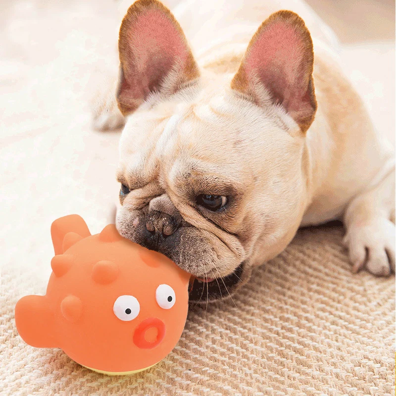Cute Little Fish Shape Squeaky Pet Toy Gnaw Clean Dog Teeth Outdoor Interactive Dog toy Rubber Bite Resistant Dog Accessories
Cute Little Fish Shape Squeaky Pet Toy Gnaw Clean Dog Teeth Outdoor Interactive Dog toy Rubber Bite Resistant Dog Accessories