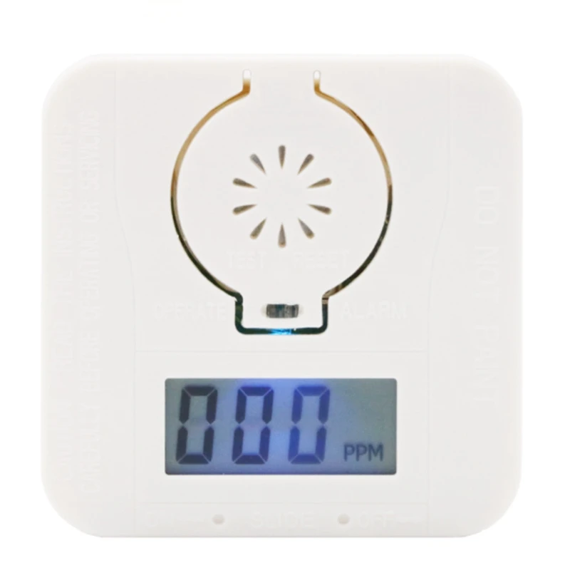 Carbon Monoxide Smoke Detector Alarm Poisoning Gas Warning Sensor Security Poisoning Alarm Lcd Photoelectric Detectors
Carbon Monoxide Smoke Detector Alarm Poisoning Gas Warning Sensor Security Poisoning Alarm Lcd Photoelectric Detectors