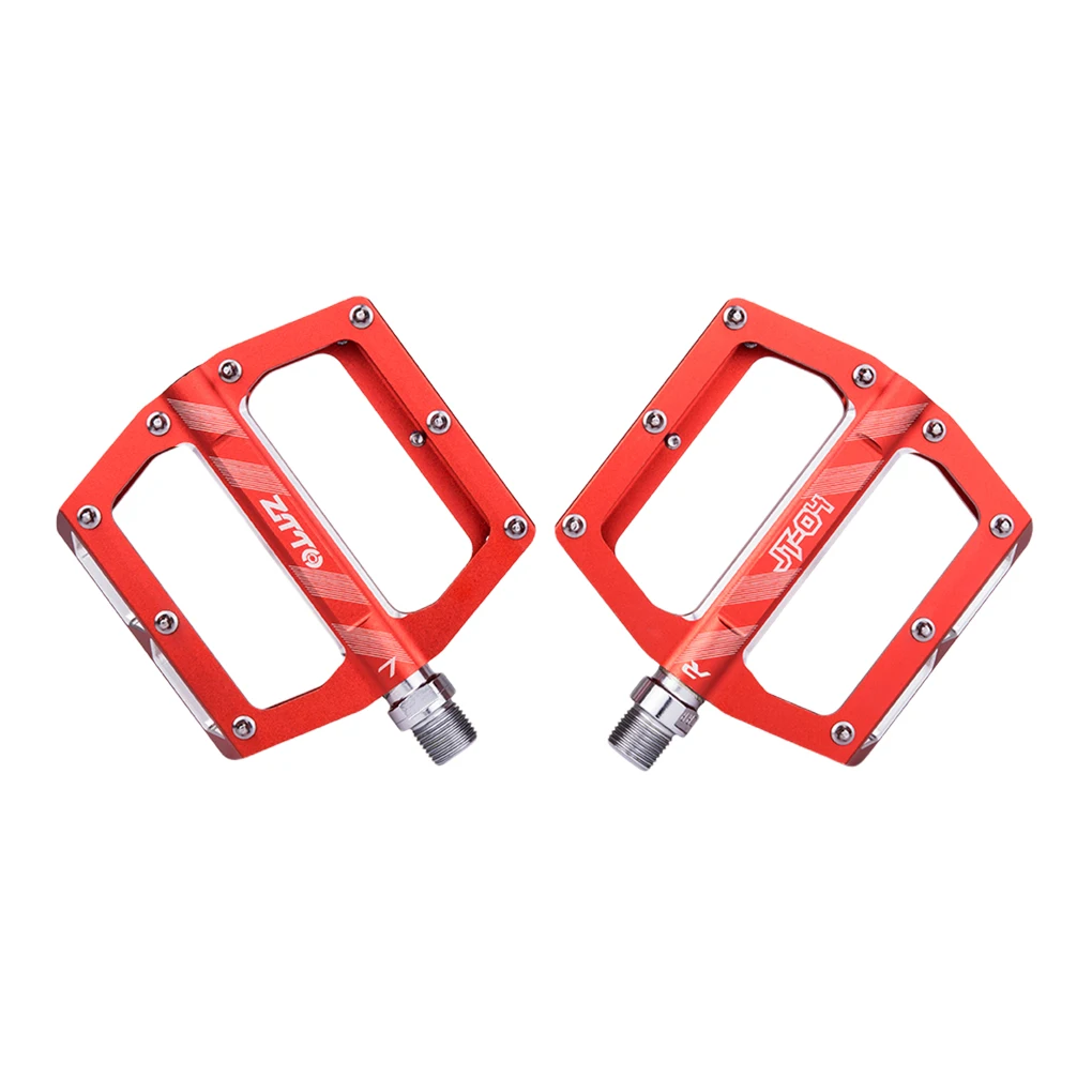 ZTTO JT04 1 Pair Alloy Bicycle Flat Pedal Non-slip Solid Color Outside Biking Pedals Replace Cycle Parts Attachments
ZTTO JT04 1 Pair Alloy Bicycle Flat Pedal Non-slip Solid Color Outside Biking Pedals Replace Cycle Parts Attachments