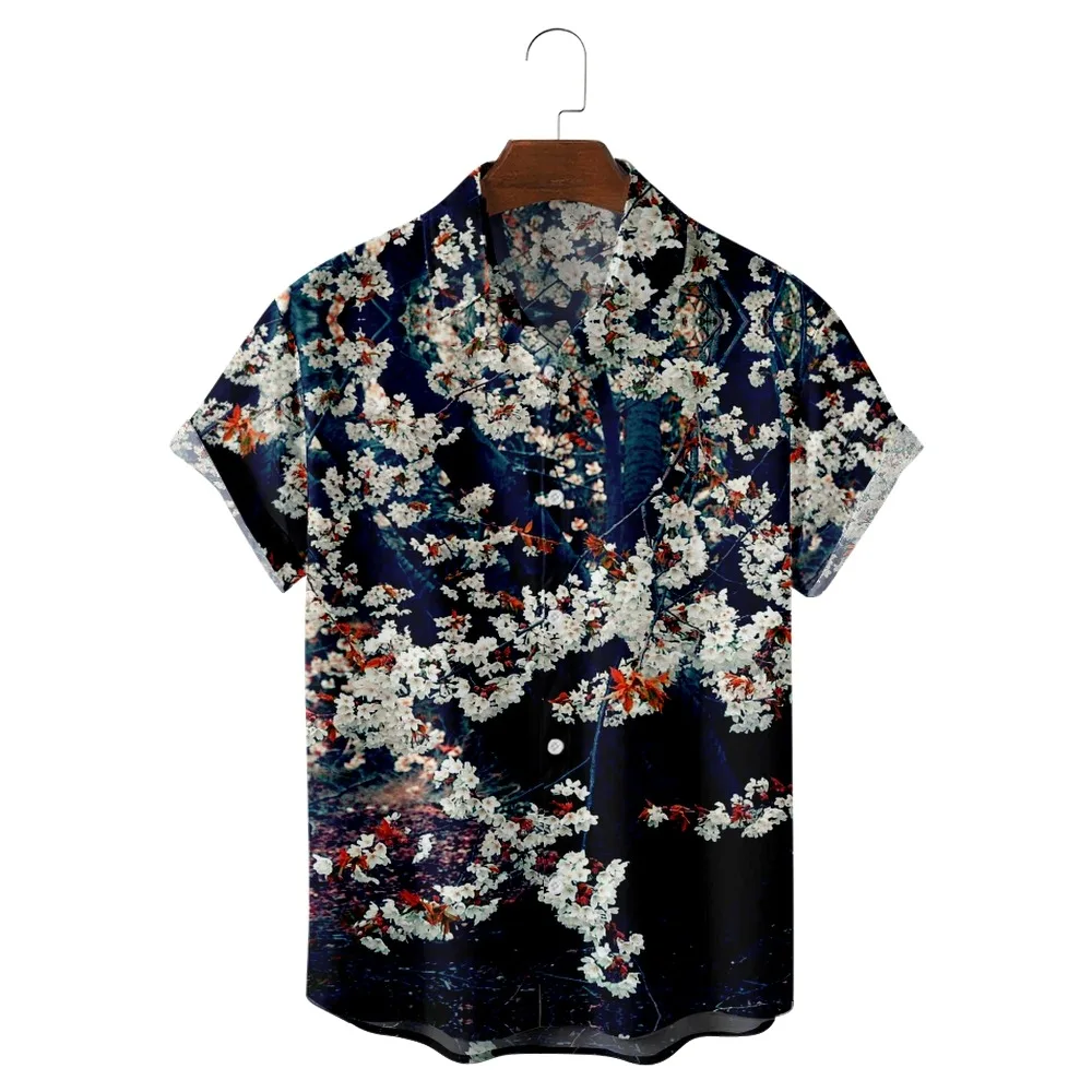 landscape flowers Print 3D Digital Printing Trend Loose Short-sleeved Shirt Men's Top
landscape flowers Print 3D Digital Printing Trend Loose Short-sleeved Shirt Men's Top