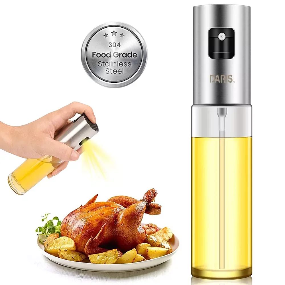 Kitchen Stainless Steel Olive Oil Sprayer Bottle Pump Oil Pot Leak-proof Grill BBQ Sprayer Oil Dispenser BBQ Cookware Tools
Kitchen Stainless Steel Olive Oil Sprayer Bottle Pump Oil Pot Leak-proof Grill BBQ Sprayer Oil Dispenser BBQ Cookware Tools