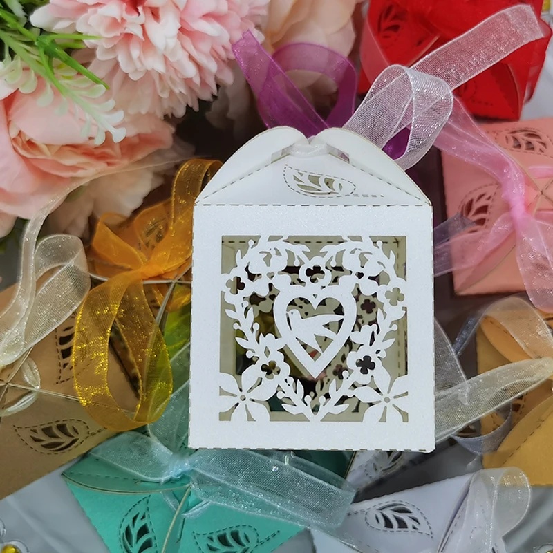 100pcs Wedding Bird Heart Candy Box Packaging Bags Boxes With Ribbon Guests Gift Wild Birthday Baby Shower Party Decor Supplies
100pcs Wedding Bird Heart Candy Box Packaging Bags Boxes With Ribbon Guests Gift Wild Birthday Baby Shower Party Decor Supplies