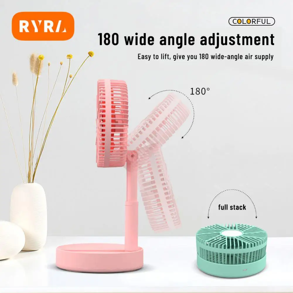 Desktop Small Fan Small Portable Folding Mini Rechargeable Home Accessories Cooling Fans Comfortable Silent Electric Fan
Desktop Small Fan Small Portable Folding Mini Rechargeable Home Accessories Cooling Fans Comfortable Silent Electric Fan