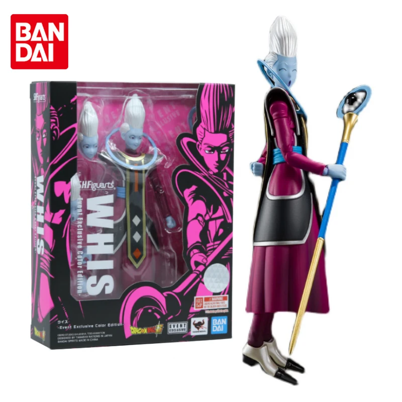 BANDAI Genuine SHF Dragon Ball Super Whis Event Exclusive Color Edition Anime Action Figures Toys Boys Kids Children Gifts
BANDAI Genuine SHF Dragon Ball Super Whis Event Exclusive Color Edition Anime Action Figures Toys Boys Kids Children Gifts