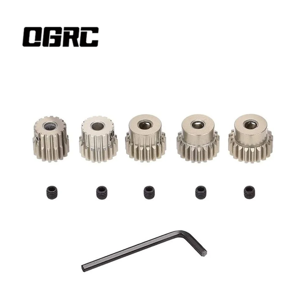 OGRC 48DP 3.175mm 16T 17T 18T 19T 20T Pinion Motor Gear for 1/10 RC Car Brushed Brushless Motor
OGRC 48DP 3.175mm 16T 17T 18T 19T 20T Pinion Motor Gear for 1/10 RC Car Brushed Brushless Motor