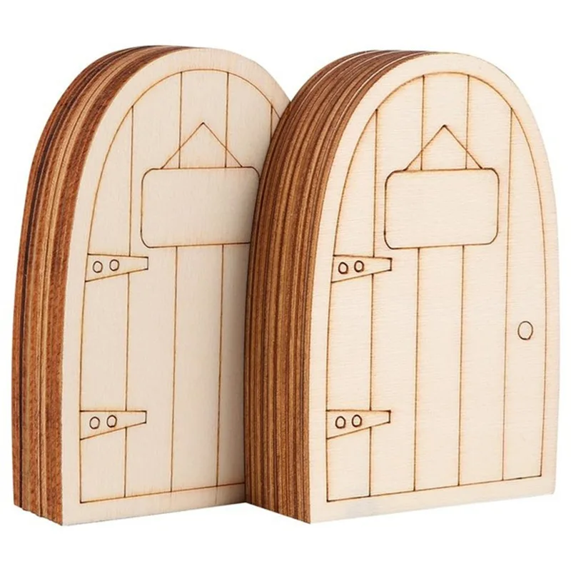 10PCS Wooden Fairy Doors Miniature DIY Craft Embellishments Cute Art DIY Craft Wooden Fairy Door Accessory Fairy Theme
10PCS Wooden Fairy Doors Miniature DIY Craft Embellishments Cute Art DIY Craft Wooden Fairy Door Accessory Fairy Theme