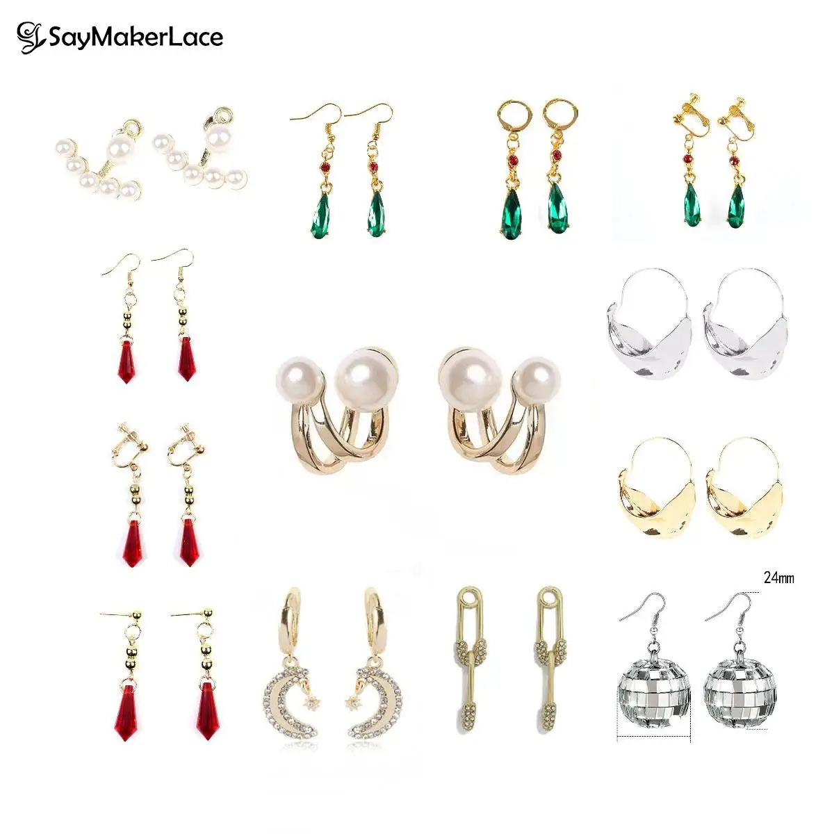 1Pair Retro Light Luxury Pearl Stud Earrings Korean Simple Jewelry Christmas Party Girl's Anime Jewelry Earrings For Woman
1Pair Retro Light Luxury Pearl Stud Earrings Korean Simple Jewelry Christmas Party Girl's Anime Jewelry Earrings For Woman