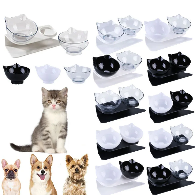 Inclination Tilting Non Supplies Cat For Pets Double Protector Neck Products Food Slip Pet Bowl Dogs Bowls Dish Water Feeder Cat 
Inclination Tilting Non Supplies Cat For Pets Double Protector Neck Products Food Slip Pet Bowl Dogs Bowls Dish Water Feeder Cat