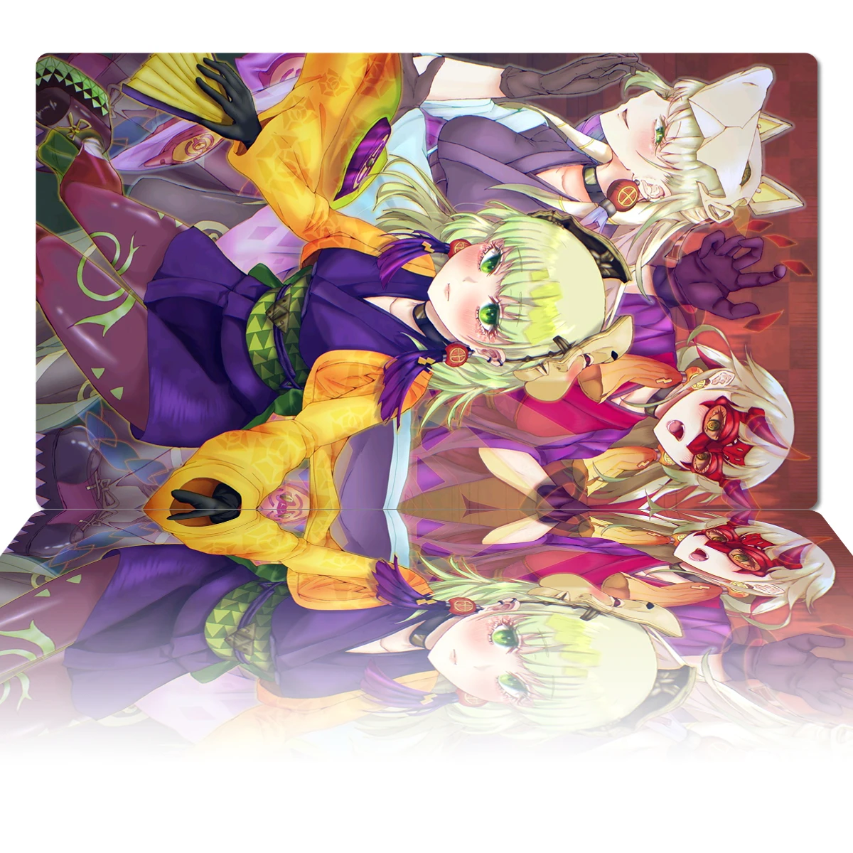 YuGiOh Playmat Noh-P.U.N.K. Ze Amin Foxy Tune TCG CCG Board Game Trading Card Game Mat Anime Mouse Pad Custom Desk Mat Zones Bag
YuGiOh Playmat Noh-P.U.N.K. Ze Amin Foxy Tune TCG CCG Board Game Trading Card Game Mat Anime Mouse Pad Custom Desk Mat Zones Bag