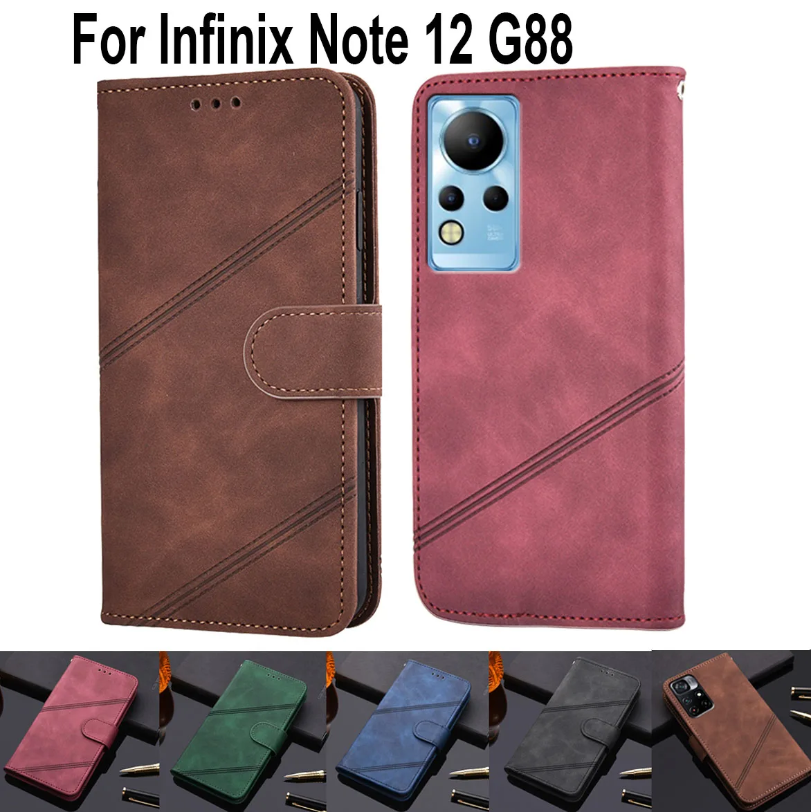 For Infinix Note 12 G88 Case Book Stand Phone Shell Etui For Infinix Note12 X663 X663C X663D Coque Book Wallet Cases
For Infinix Note 12 G88 Case Book Stand Phone Shell Etui For Infinix Note12 X663 X663C X663D Coque Book Wallet Cases