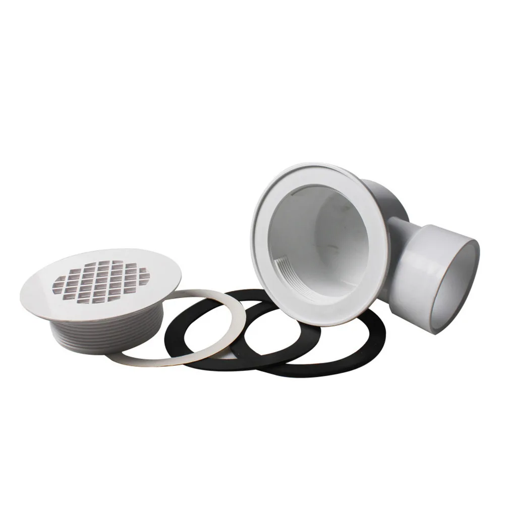 Bath Shower Floor Drain Strainer Cover Plug Trap Bathroom Floor Drain UPVC Bathroom Water Filter Insect Prevention Deodorant
Bath Shower Floor Drain Strainer Cover Plug Trap Bathroom Floor Drain UPVC Bathroom Water Filter Insect Prevention Deodorant