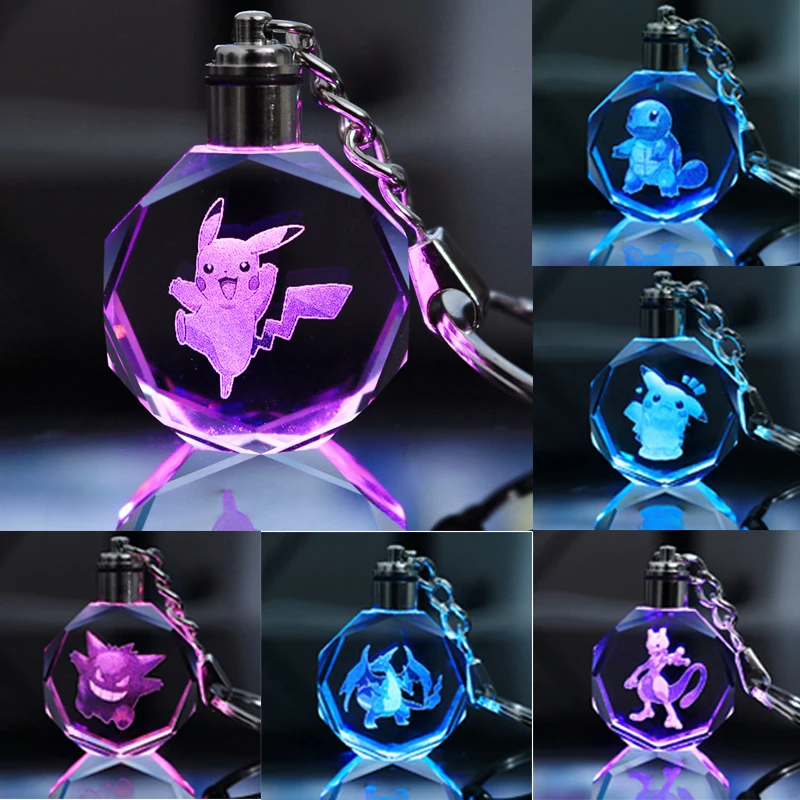 Pokemon Action Figure Pikachu Keychain Pokémon Keychain Squirtle Psyduck Backpack Pendant Model Crystal Luminous Keychain
Pokemon Action Figure Pikachu Keychain Pokémon Keychain Squirtle Psyduck Backpack Pendant Model Crystal Luminous Keychain