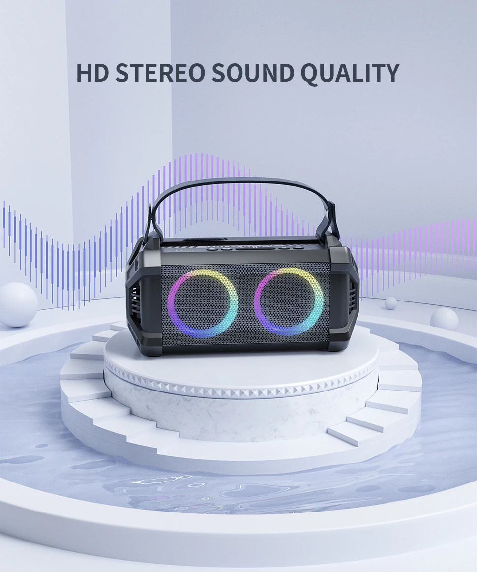 Портативный караоке-Колонка WildRock вечерние беспроводным микрофоном, Bluetooth, мощный звук 60 Вт, 13 часов воспроизведения
Портативный караоке-Колонка WildRock вечерние беспроводным микрофоном, Bluetooth, мощный звук 60 Вт, 13 часов воспроизведения