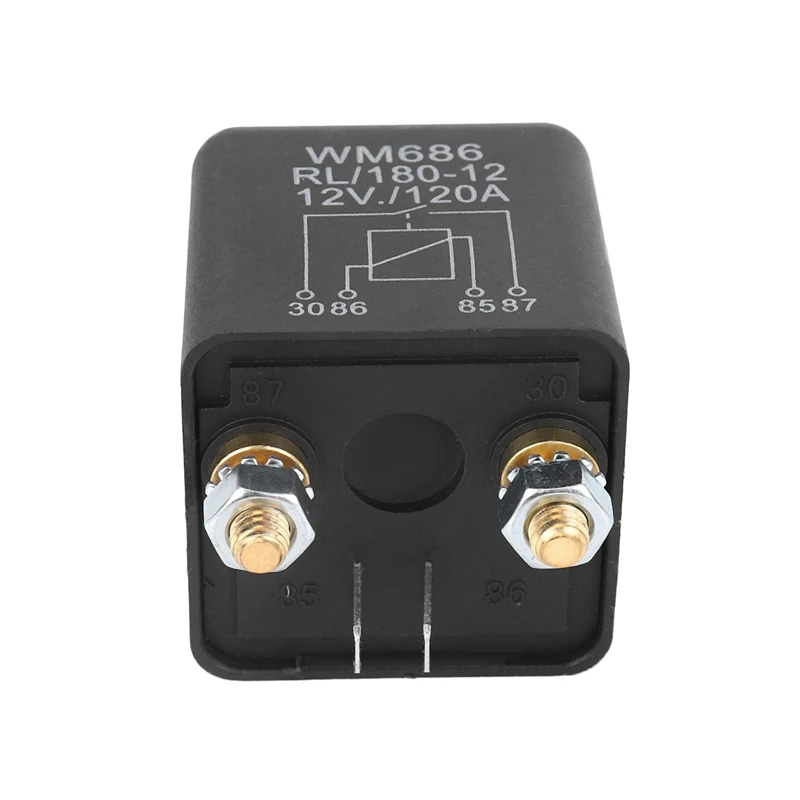 4X DC 12V Relay Battery Isolating Relay 12V / 120A Peak Load For Car Trucks Car (12V / 120A)
4X DC 12V Relay Battery Isolating Relay 12V / 120A Peak Load For Car Trucks Car (12V / 120A)