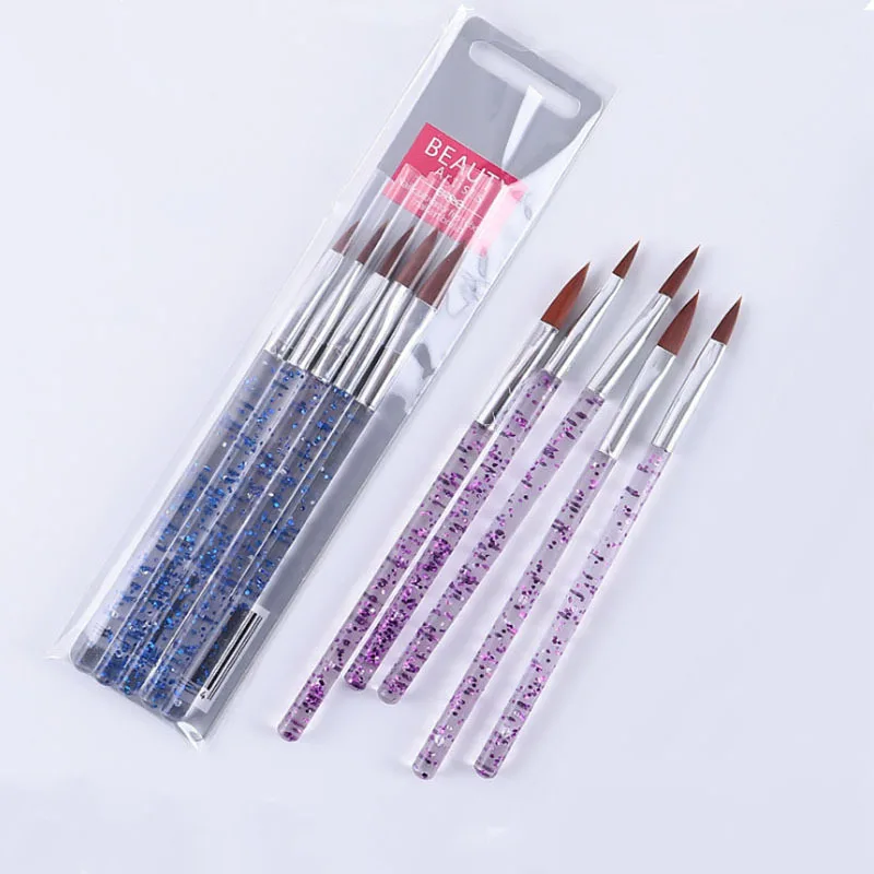 5pcs Acrylic Nail Brush Manicure Gel Brush For Nail Art Acrylic Liquid Powder Gel Builder Carving Brush Manicure Drawing Tools
5pcs Acrylic Nail Brush Manicure Gel Brush For Nail Art Acrylic Liquid Powder Gel Builder Carving Brush Manicure Drawing Tools