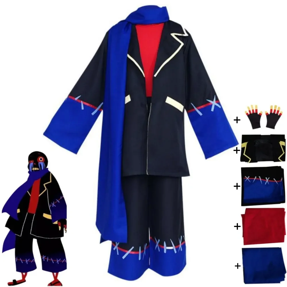 Game Undertale Error Sans Cosplay Costume Anime Coat Lining Pants Gloves Adult Woman Man Outfit Hallowen Carnival Party Suit
Game Undertale Error Sans Cosplay Costume Anime Coat Lining Pants Gloves Adult Woman Man Outfit Hallowen Carnival Party Suit