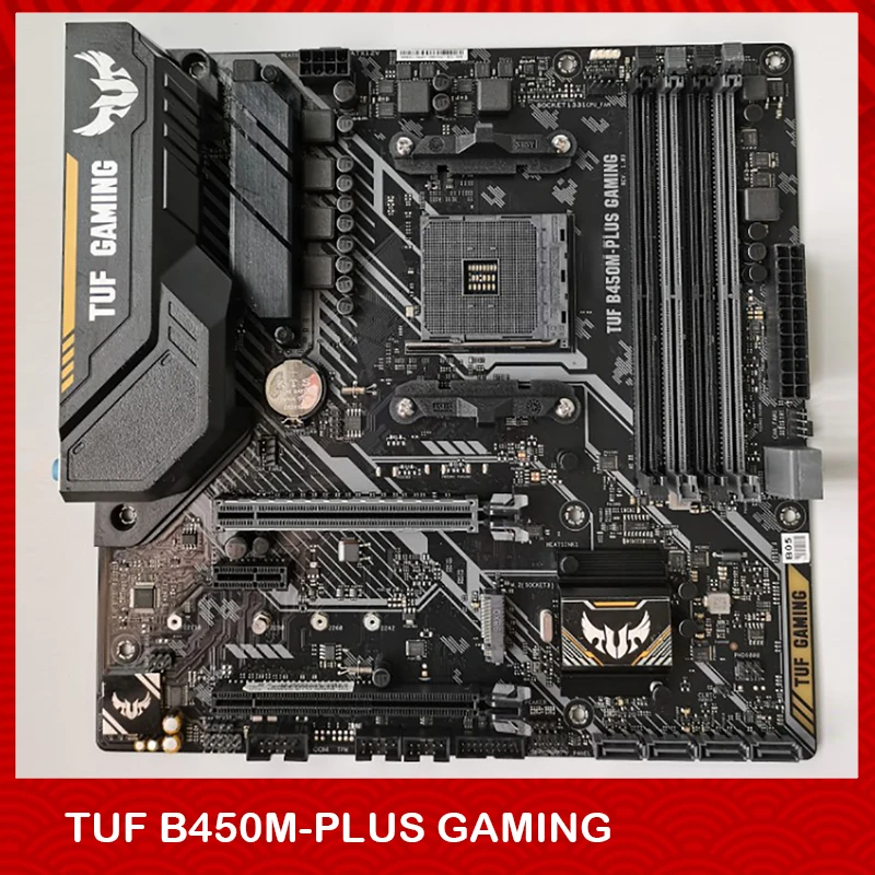 Оригинальная настольная игровая материнская плата для ASUS TUF B450M-PLUS Gaming B450 AM4 128 ГБ DDR4 USB3.1
Оригинальная настольная игровая материнская плата для ASUS TUF B450M-PLUS Gaming B450 AM4 128 ГБ DDR4 USB3.1