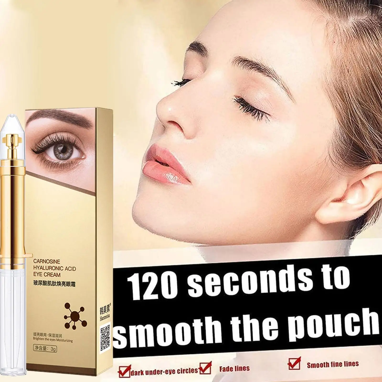 New Snake Venom Eye Cream Snake Venom Peptide Anti-wrinkle Snake Eye Peptide Dark Venom Remove Cream Eye Cream Circles Eye X5W3
New Snake Venom Eye Cream Snake Venom Peptide Anti-wrinkle Snake Eye Peptide Dark Venom Remove Cream Eye Cream Circles Eye X5W3