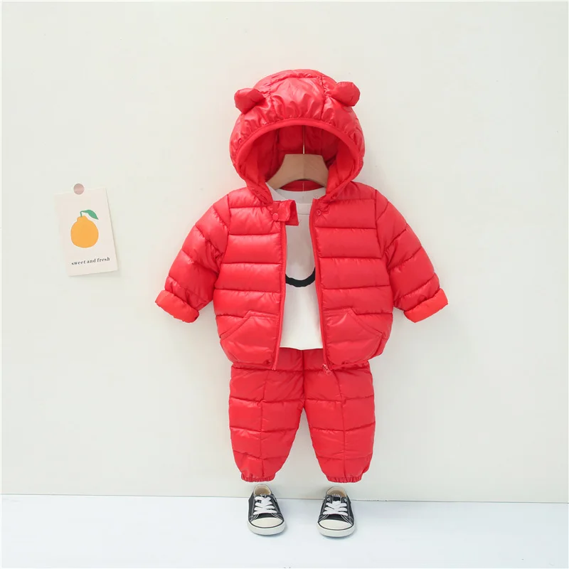 1-6Y Baby Clothes Set Toddler Autumn Winter Jackets Down Cotton Pants 2pcs Suits for Kids Warm Parkas Boys Hooded Outerwear Coat
1-6Y Baby Clothes Set Toddler Autumn Winter Jackets Down Cotton Pants 2pcs Suits for Kids Warm Parkas Boys Hooded Outerwear Coat