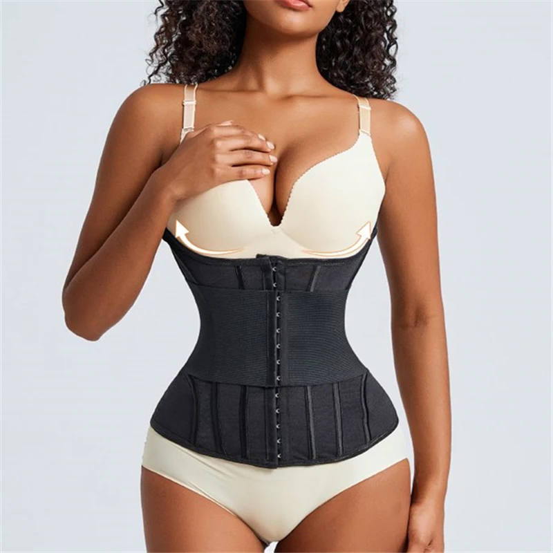 New Waist Trainer with Removable Strap Women Binders And Shapers Corest Modeling Strap Body Shaper Colombian Slimming Girdles
New Waist Trainer with Removable Strap Women Binders And Shapers Corest Modeling Strap Body Shaper Colombian Slimming Girdles