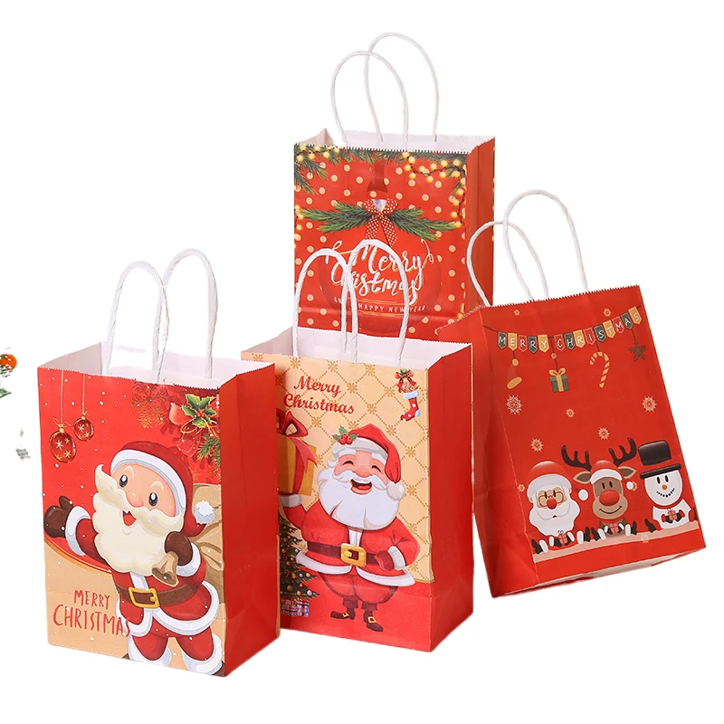 6 шт./компл. рождественские бумажные подарочные пакеты с надписью Merry christmas, новогодний подарок, пакет для конфет и одежды TC117
6 шт./компл. рождественские бумажные подарочные пакеты с надписью Merry christmas, новогодний подарок, пакет для конфет и одежды TC117
