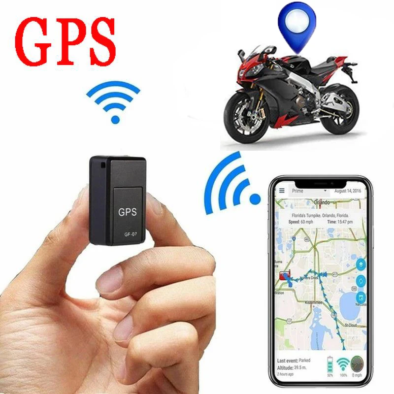 

2023 GF-07 GPS Tracker Motorcycle Positioner Anti-lost Locator for 790 Adventure Triumph Tiger 1200 Accessories Bmw R18