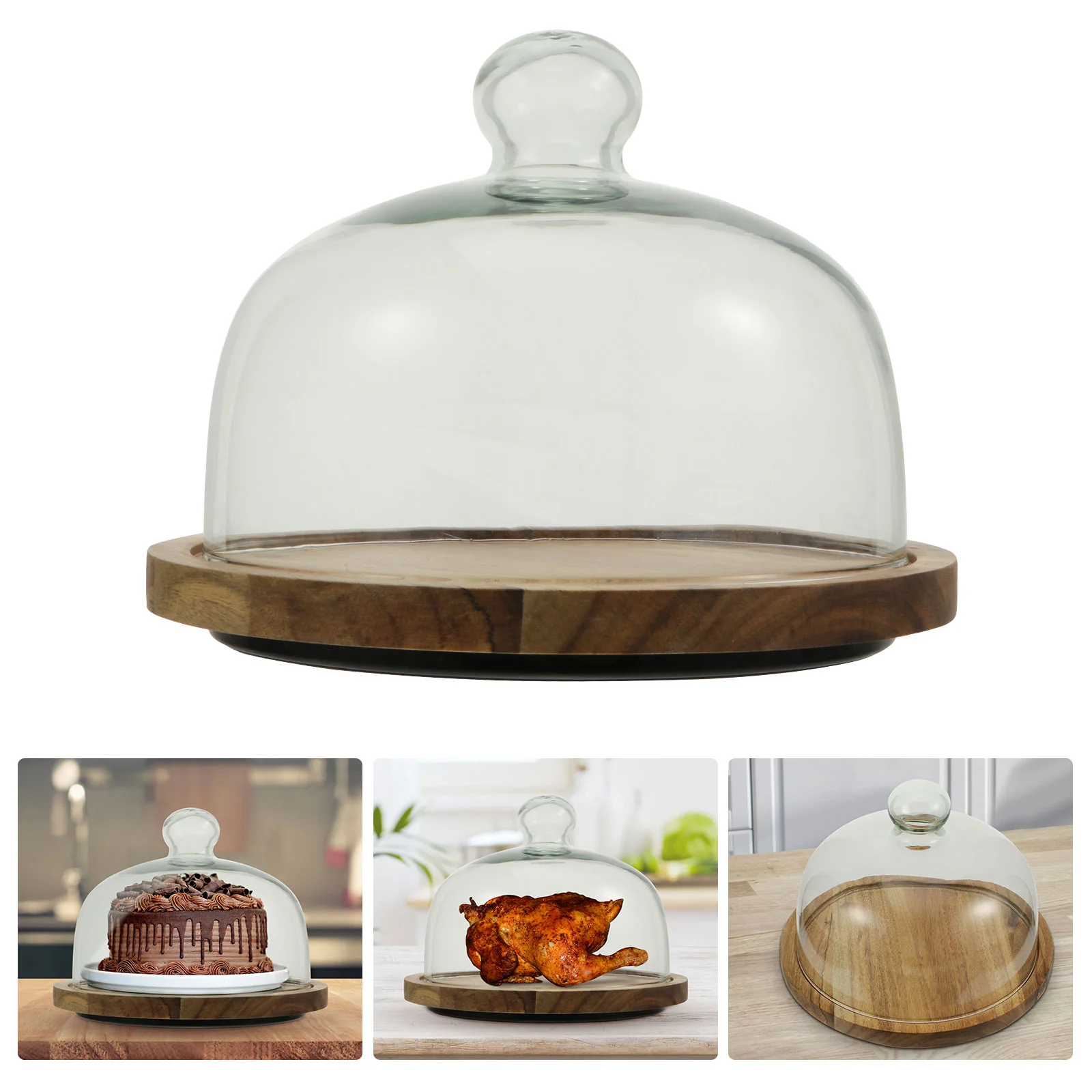 Cover Cake Dome Display Dessert Cloche Stand Holder Plate Lid Serving Tray Platter Screen Bell Round Cheese Protector Cupcake
Cover Cake Dome Display Dessert Cloche Stand Holder Plate Lid Serving Tray Platter Screen Bell Round Cheese Protector Cupcake