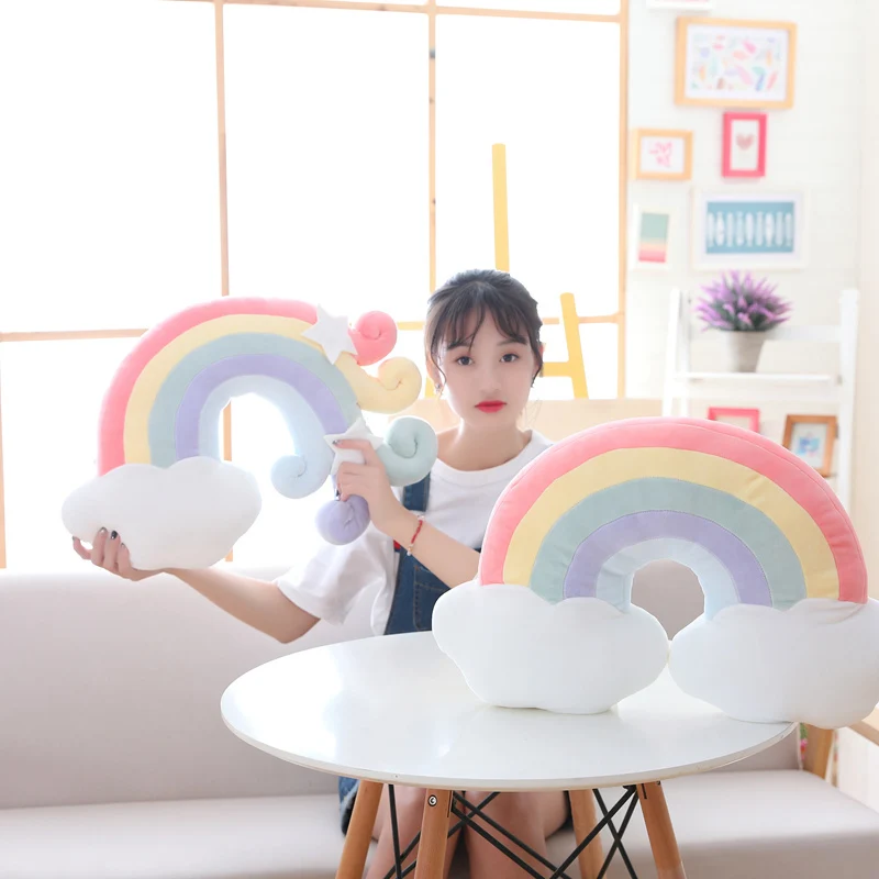 Rainbow Baby Sleeping Pillow Sky Series Plush Toys Stuffed Moon Soft Shooting Star Cute Shell Cushion Room Decoration Gifts
Rainbow Baby Sleeping Pillow Sky Series Plush Toys Stuffed Moon Soft Shooting Star Cute Shell Cushion Room Decoration Gifts